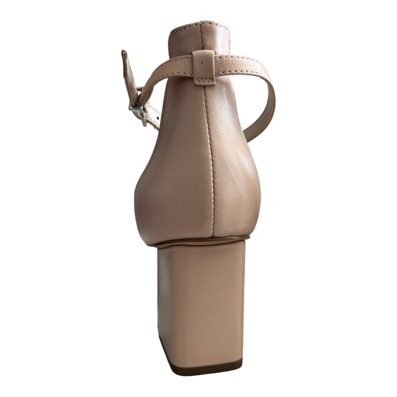 Vince Camuto Women's Margry Block Heel Dress Sandal Beige Size 8 - Picture 5 of 10